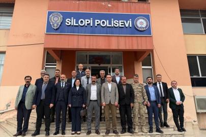 Silopi Kaymakamı Çağlar Partal, muhtarlarla bir araya geldi
