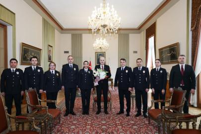 TBMM Başkanı Kurtulmuş, Türk Polis Teşkilatı'nın 181. Yıl Dönümünü Kutladı
