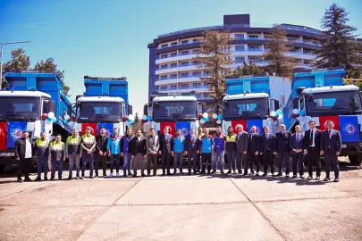 Trabzon'da Büyükşehir Belediyesi araç filosunu güçlendiriyor