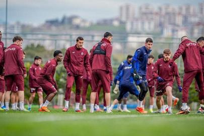 Trabzonspor, Alanyaspor maçı hazırlıklarını sürdürdü