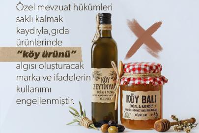 Tüketiciyi yanıltan "köy" imajına geçit yok