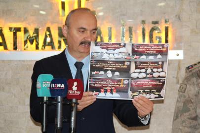 Vali Canalp Batman'ın güvenlik karnesini açıkladı