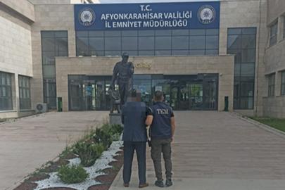 Afyonkarahisar’da FETÖ hükümlüsü yakalandı