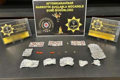 Afyonkarahisar’da uyuşturucu operasyonu: Bir kişi tutuklandı