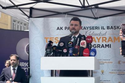 AK Parti Kayseri İl Başkanlığında bayramlaşma programı düzenlendi