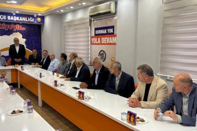 AK Parti Salıpazarı İlçe Başkanlığında bayramlaşma programı düzenlendi