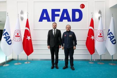 AK Parti Siirt İl Başkanı Özturan'dan AFAD Başkanı Pehlivan'a ziyaret