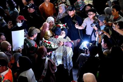 Albüm: 2. Küresel Sumud Filosu'na Katılan Endonezyalı Gönüllüler Ülkeye Geri Döndü