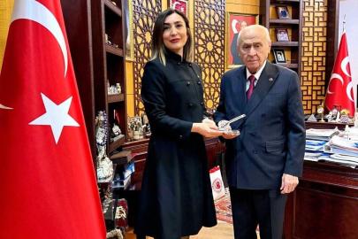 Alevi-Bektaşi Kültür ve Cemevi Başkanı Ersin'den MHP lideri Bahçeli'ye ziyaret