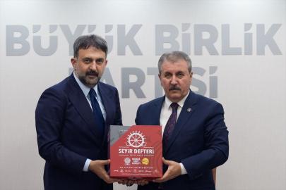 Ankara Kent Konseyi'nden BBP Genel Başkanı Destici'ye ziyaret