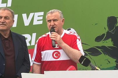 'Bizim çocuklara Amerika'da başarılar diliyoruz'