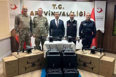 Artvin'de sınır hattında termal dron dönemi