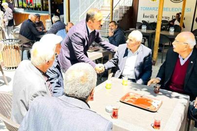 Avşar Aslan Tomarzalılarla bayramlaştı