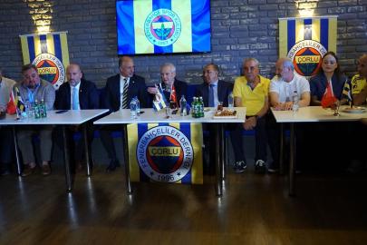 Aziz Yıldırım Tekirdağ'da Fenerbahçelilerle buluştu Açıklaması