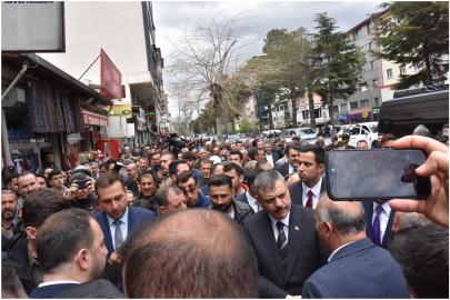 Bakan Çiftçi Bitlis'te temaslarda bulundu
