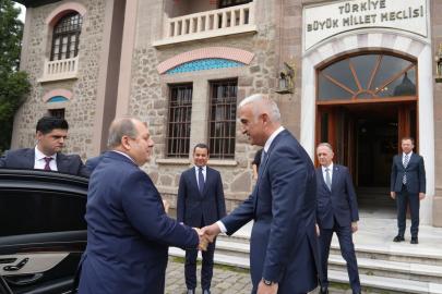 Bakan Ersoy, Yargıtay Başkanı Kerkez'i Cumhuriyet Müzesi'nde ağırladı