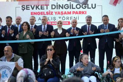 Bakan Göktaş'tan Engelsiz Yaşam Parkı açılışı