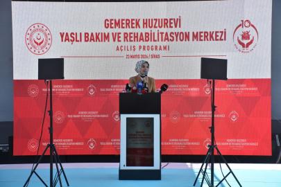 Bakan Göktaş'tan Gemerek Huzurevi Açılışında Yaşlılara Vefa Vurgusu