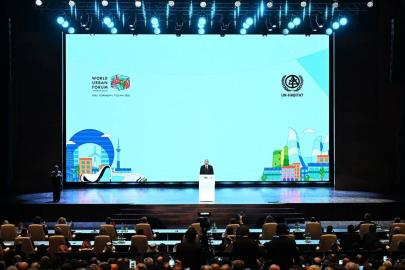 Bakü'de, 13. Dünya Kentsel Forumu'nun resmi açılış töreni yapıldı