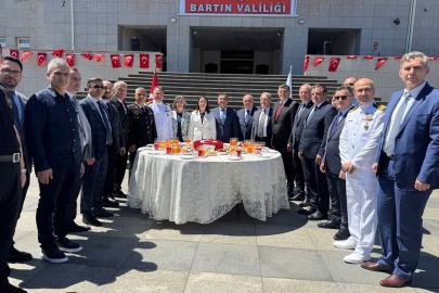 Bartın'da bayramlaşma programları düzenlendi