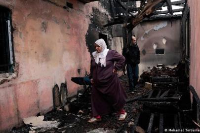 Batı Şeria'da İsrailli yerleşimci saldırısı: Cami yakıldı