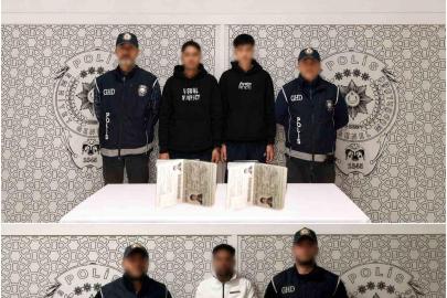 Bayburt'ta 5 düzensiz göçmen yakalandı