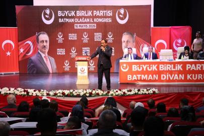 BBP Genel Başkan Yardımcısı Bulut Batman'da partisinin il kongresinde konuştu Açıklaması