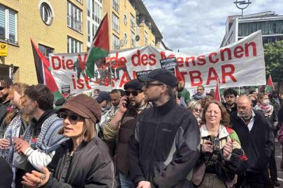 Berlin'de Nakba'nın 78. yıldönümü yürüyüşüne polisten sert müdahale: 15 gözaltı