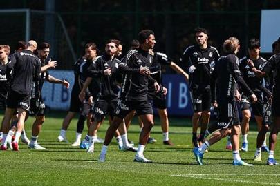 Beşiktaş derbinin hazırlıklarına başladı