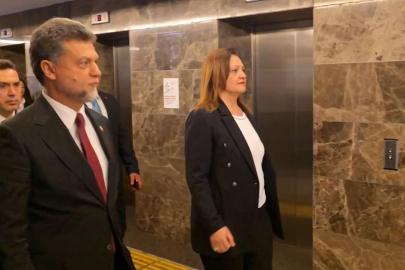 Burcu Köksal, AK Parti Genel Merkez binasında