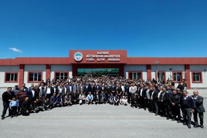 Büyükşehir Belediye Büyükkılıç, Ulaşım AŞ personeliyle bayramlaştı