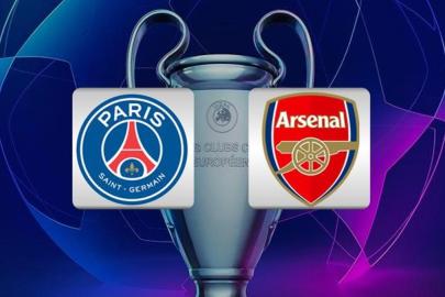 CANLI |Paris Saint-Germain - Arsenal maçı canlı anlatım PSG ARSENAL maçı kadroları, skoru ve istatistikleri