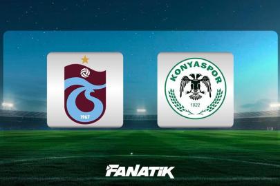 CANLI| Trabzonspor - Konyaspor maçı Canlı Anlatım - TS KONYA maçı kadroları, skoru ve istatistikleri (Türkiye Kupası finali)