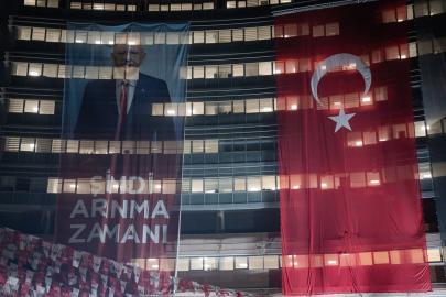 CHP Genel Merkezi'nde "Halkla Bayramlaşma" programı için hazırlıklar sürüyor