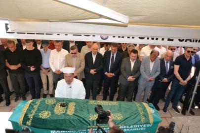 CHP'li Özgür Özel'in amcası Necati Özel son yolculuğuna uğurlandı