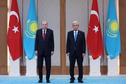 Cumhurbaşkanı Erdoğan, Kazakistan'da Stratejik İşbirliği Konseyi Toplantısı'na Başkanlık Etti