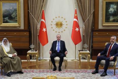 Cumhurbaşkanı Erdoğan, Kuveyt Dışişleri Bakanı Al-Sabah'ı kabul etti