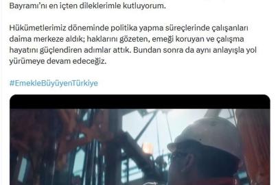 Cumhurbaşkanı Yardımcısı Yılmaz: Çalışanları daima merkeze aldık