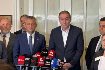DEM Parti'den Özgür Özel'e TBMM'de ziyaret