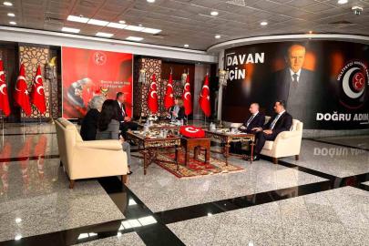 Demokratik Sol Parti'den MHP'ye bayram ziyareti
