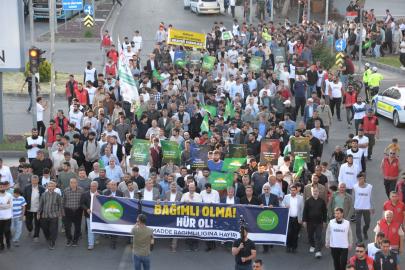 Diyarbakır'da 'madde bağımlılığına hayır' yürüyüşü düzenlendi
