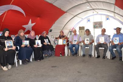 Diyarbakır'da evlat nöbetini sürdüren aileler, 14'üncü bayrama da buruk girdi