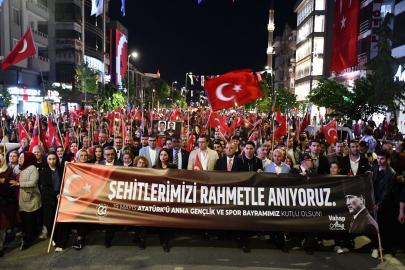 Edirne, Kırklareli ve Tekirdağ'da 19 Mayıs Coşkusu