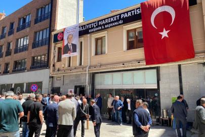 Eskişehir'de MHP İl Başkanlığınca bayramlaşma programı düzenlendi