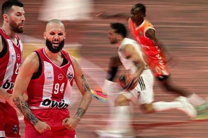 EuroLeague'de finalin adı Olympiacos - Real Madrid! Valencia rüyadan uyandı...