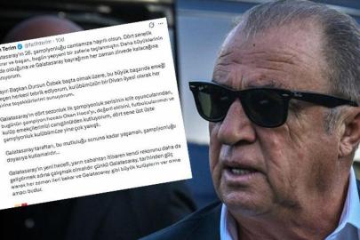 Fatih Terim'den Galatasaray mesajı: 'Tarihinden güç alarak her zaman ileri bakar'