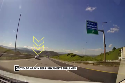 Gaziantep'te ters yönde seyreden sürücüye 90 bin TL ceza