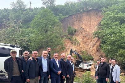 Giresun'da heyelan alarmı: İçişleri Bakanlığı devreye girdi