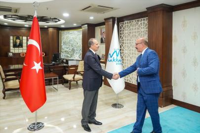 Hakkari'de bayramlaşma programı düzenlendi
