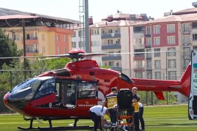 Hava ambulansı 7 aylık bebek için havalandı